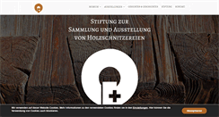 Desktop Screenshot of museum-holzbildhauerei.ch