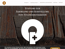 Tablet Screenshot of museum-holzbildhauerei.ch